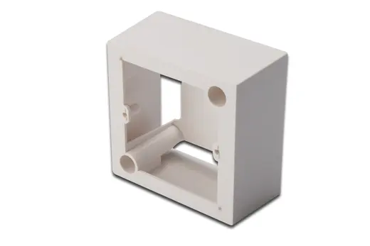 DIGITUS DN-93804 Sıva Üstü Kutu, Beyaz Renk, 80 x 80 mm