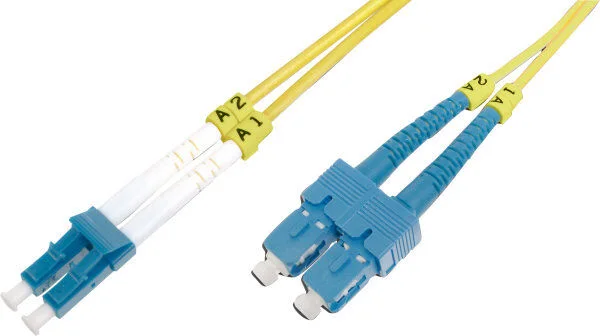BEEK BC-FO-9LCSC-30 LC-SC Fiber Optik Patch Kablo, 9/125 µ, Singlemode, 3.0mm, Duplex, OS2, LSZH, 30 metre