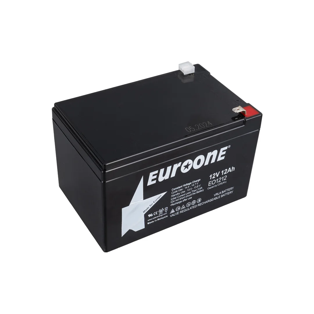 EUROONE EO-1212 12 VOLT - 12 AMPER AKÜ (151 X 98 X 95 MM)