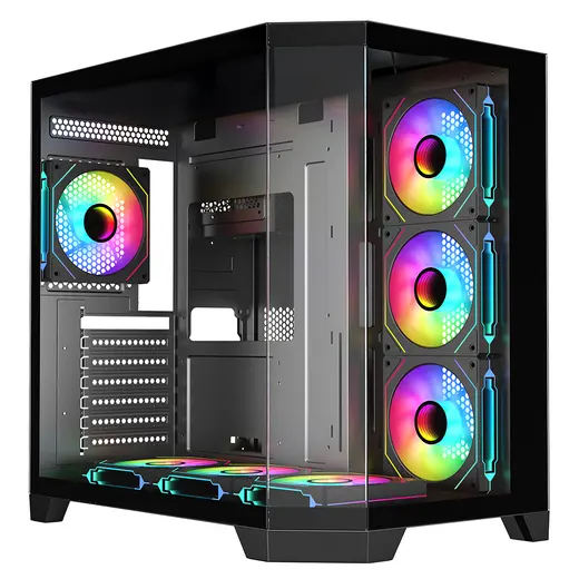 Frisby FC-9550G 850W 80+ Bronze 7x ARGB Mid Tower Kasa