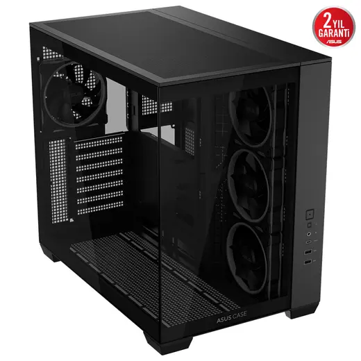 ASUS A32 PLUS TG ARGB Gaming Mid-Tower PC Kasası / 90DC00S0-B19000 görseli 7