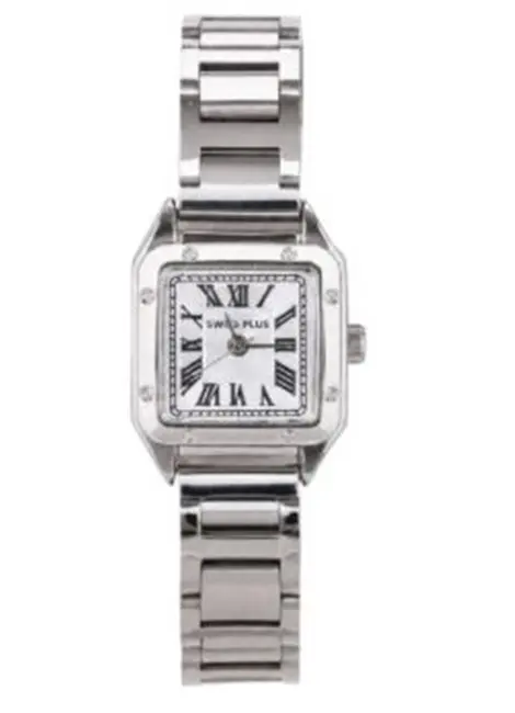 Swiss Plus Woman Watch Model-4 ST6162AF Silver(Kol Saati)