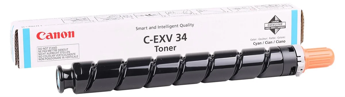 Canon EXV-34 Orjinal Mavi Toner IR-C 2020 2030 2225 2230