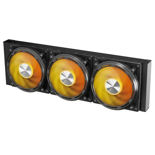 DarkFlash UV360 ARGB LCD Curved 360mm Siyah Sıvı Soğutma 1851/AM5 görseli 4