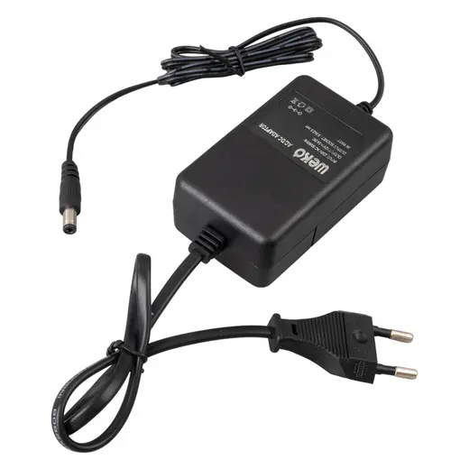 WEKO 12 VOLT - 3 AMPER 5.5*2.5 UÇLU YERLİ ÜRETİM PLASTİK KASA MASAÜSTÜ ADAPTÖR görseli 3