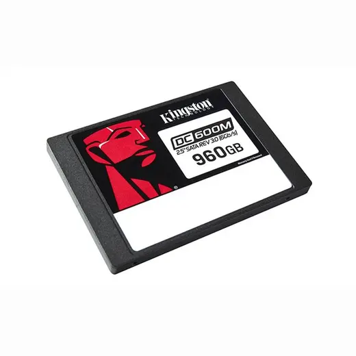 KINGSTON 960GB 2.5" DC600M SEDC600M/960G 560/530MB/s Enterprise Sata-3 SSD Disk görseli 3