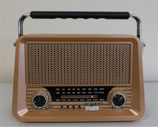 Everton Rt-756 Bluetooth Fm-Usb-Tf-Aux Şarjlı Nostaljik Radyo alternatif görünüm