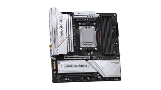 MAXUN TERMINATOR B850M PRO WIFI6E DDR5 HDMI-DP TYPEC PCIE 5.0 AM5 mATX görseli 4