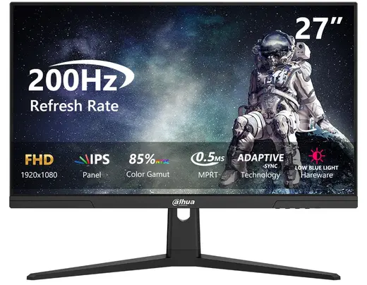 DAHUA 27" LM27-E231BN 1920x1080 0.5MS 200Hz IPS DP/HDMI +VESA