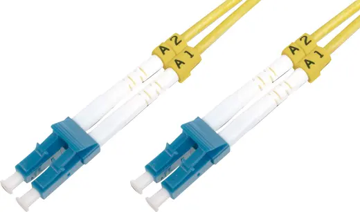 BEEK BC-FO-9LCLC-10 LC-LC Fiber Optik Patch Kablo, 9/125 µ, Singlemode, 3.0mm, Duplex, OS2, LSZH, 10 metre