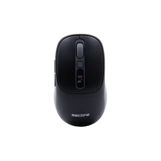 SECLIFE SC-400 Kablosuz Sessiz Mouse Siyah görseli 1