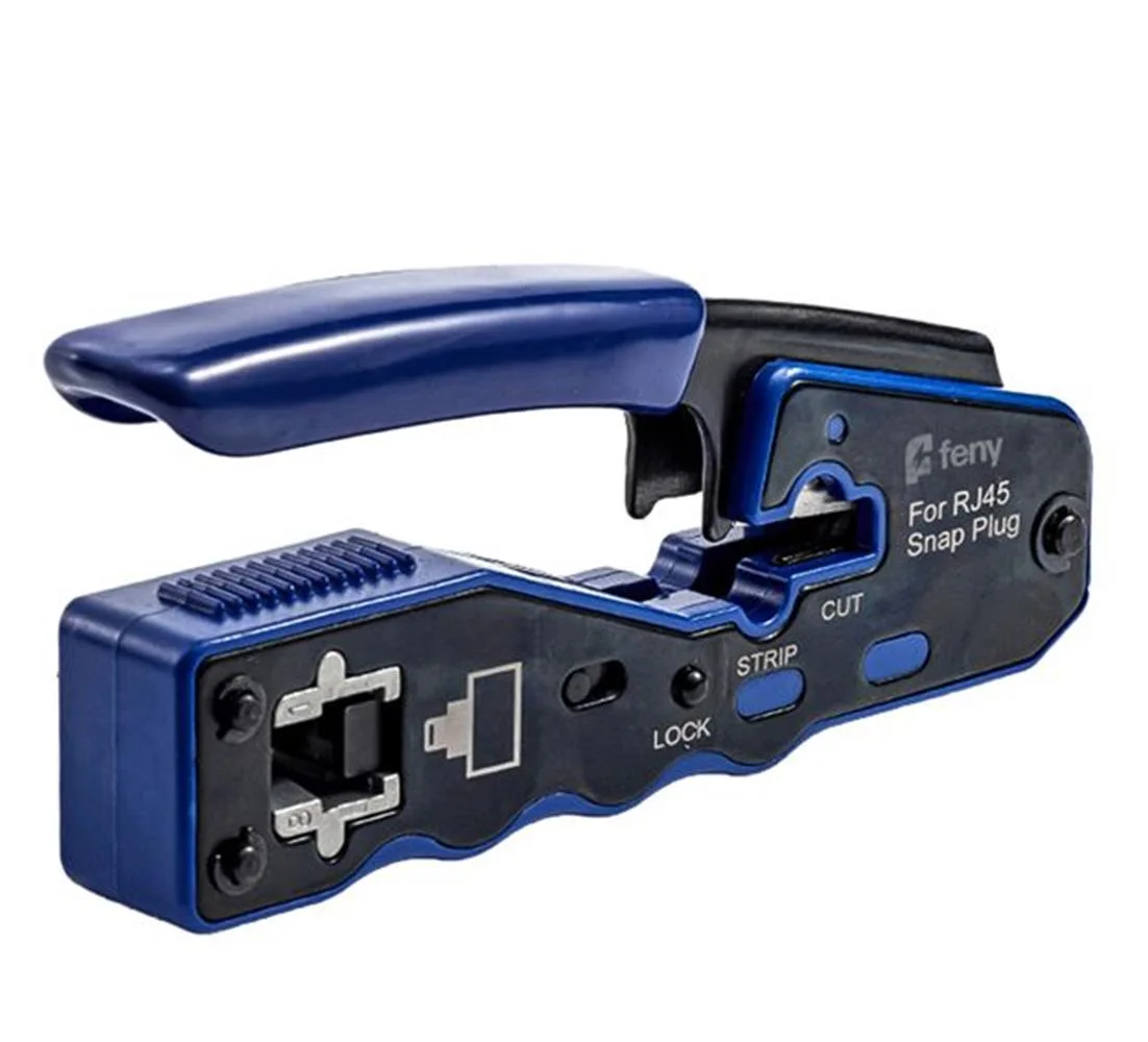 Feny FN-PEN16 RJ11-RJ12-RJ45-CAT5E-CAT6-CAT7 Yeni Nesil Network Kablo Sıkma Ve Soyma Pensesi