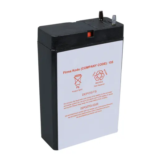 YOKOHAMA YH-41.8 4 VOLT - 1.8 AMPER KURU AKÜ (50 X 76 X 22 MM) alternatif görünüm