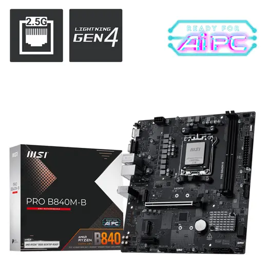 MSI MB PRO B840M-B AM5 DDR5 8000(OC)