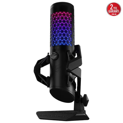 ASUS ROG Carnyx 24-Bit/192kHz RGB Profesyonel USB Oyuncu ve Yayıncı Mikrofonu / 90YH03Z0-BAUA00 görseli 6