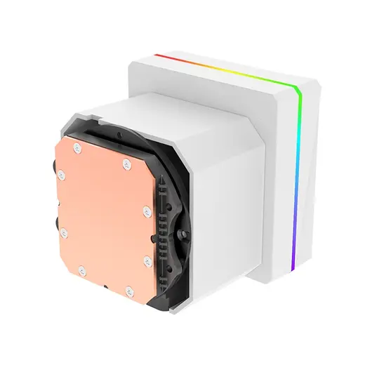 THERMALTAKE 240MM TH240 v3 CL-W467-PL12SW-A AM5-1851p Sıvı Soğutmalı İşlemci Fanı Beyaz görseli 4