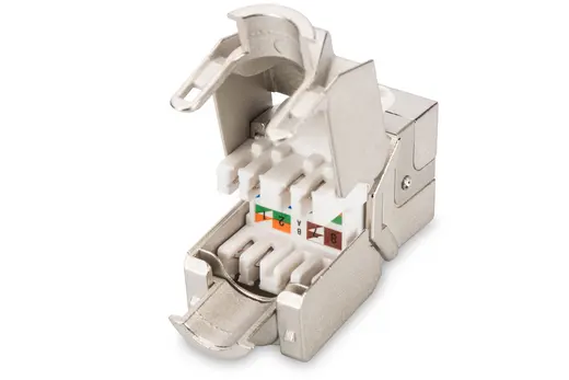 DIGITUS DN-93612-1 CAT 6 Keystone Jack, Shielded/Zırhlı, 250 MHz acc. ISO/IEC 11801:2002 AM2:2009/09 alternatif görünüm