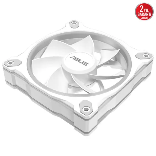 ASUS Prime MR120 Reverse Blade ARGB 120mm Kasa ve Radyatör Fanı (Ters Kanat - Beyaz) / 90DA00L3-B09000 görseli 4