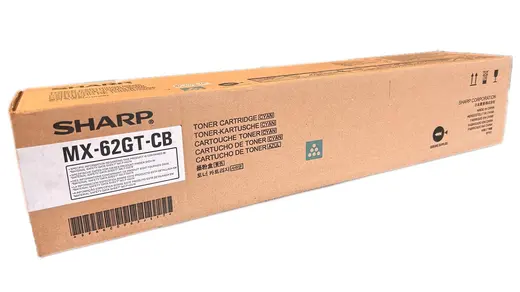Sharp MX-62GT-CA Orijinal Mavi Toner MX-6240 7040