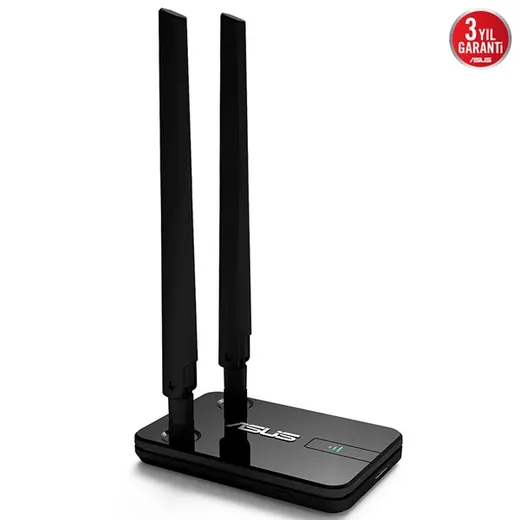 ASUS USB-AC58 AC1300 Dual Band USB 3.0 Kablosuz Adaptör Harici Anten görseli 1