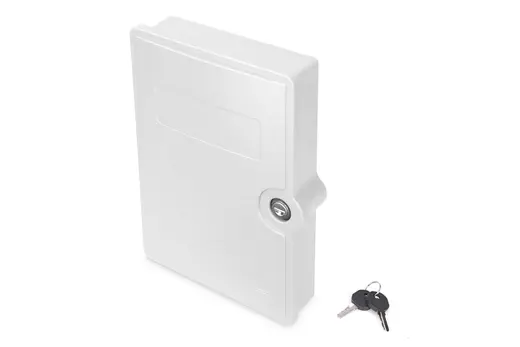 DIGITUS DN-968913 Dış Mekan Fiber Optik Sonlandırma Kutusu/Splice Box, 6 x SC/DX Adaptör/Coupler için, IP65 alternatif görünüm