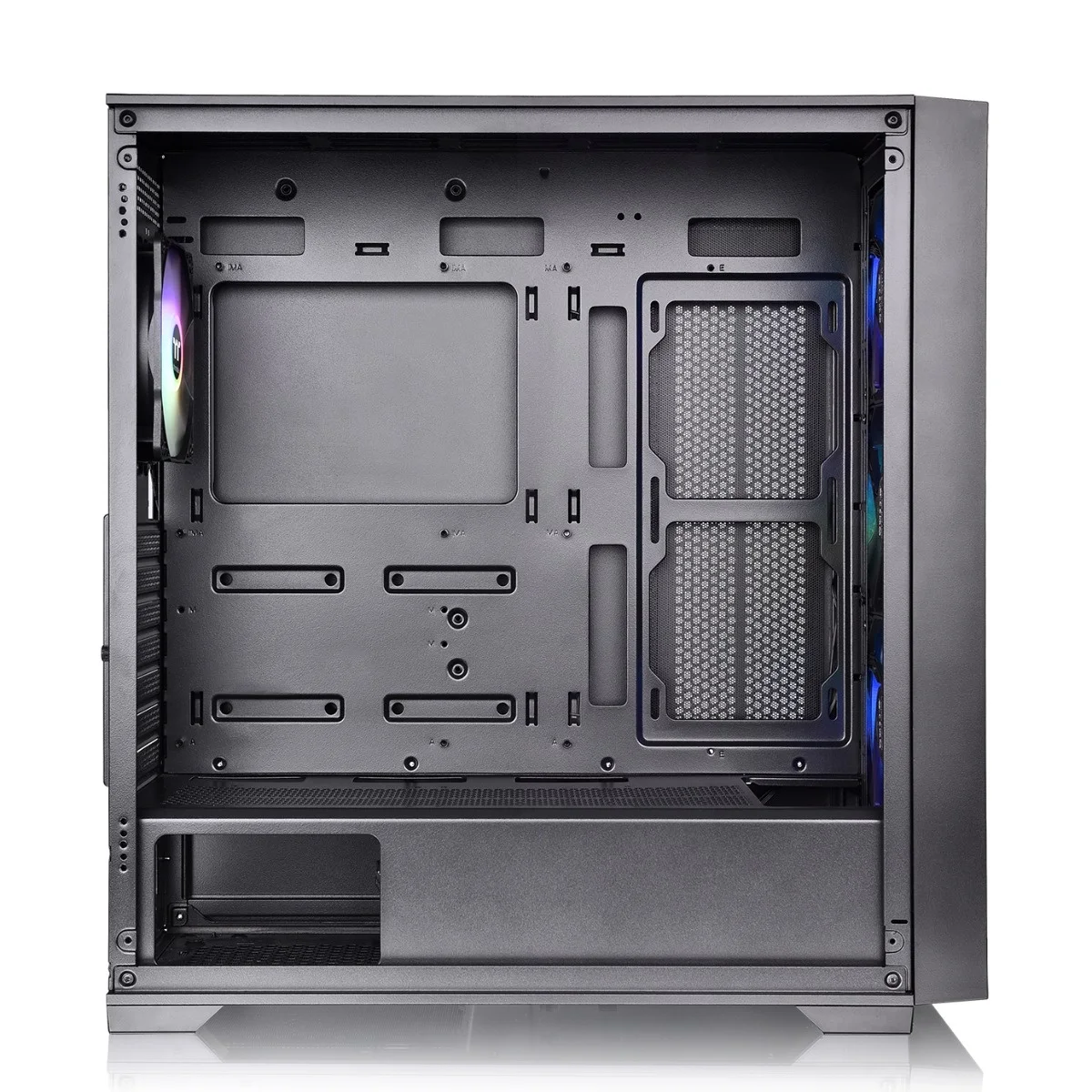 THERMALTAKE 650W 80+ BRONZE H390 TG CA-3Y9-65S1WE-00 4-ARGB Fanlı Gaming Mid-Tower PC Kasası