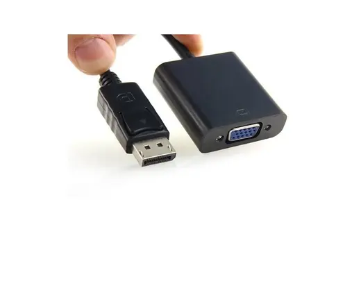 Dark DisplayPort to VGA Dişi Çevirici görseli 3