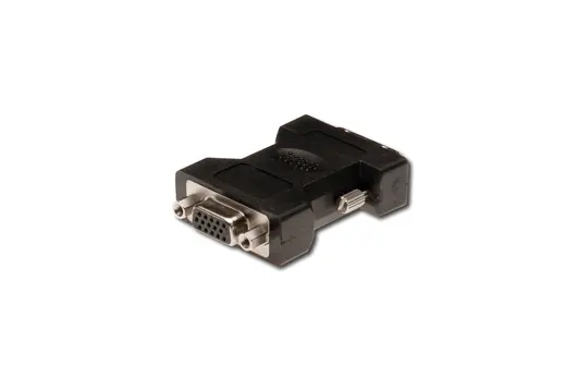 BEEK BA-DVI-VGA-1 DVI <-> VGA Adaptörü, DVI-I (24 + 5) Erkek - VGA (HD15) Dişi , Siyah Renk