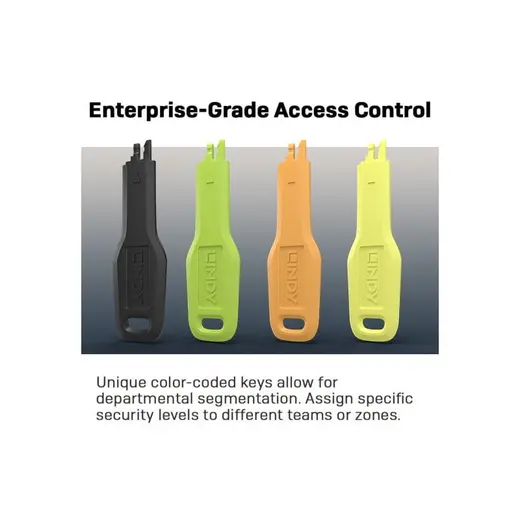 LINDY LIN-47891 RJ45 Port'a Erişimi Engelleyen Kit, Siyah Renk görseli 5